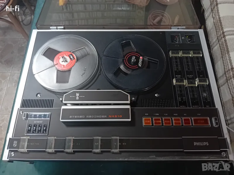 Магнитофон philips N 4510, снимка 1