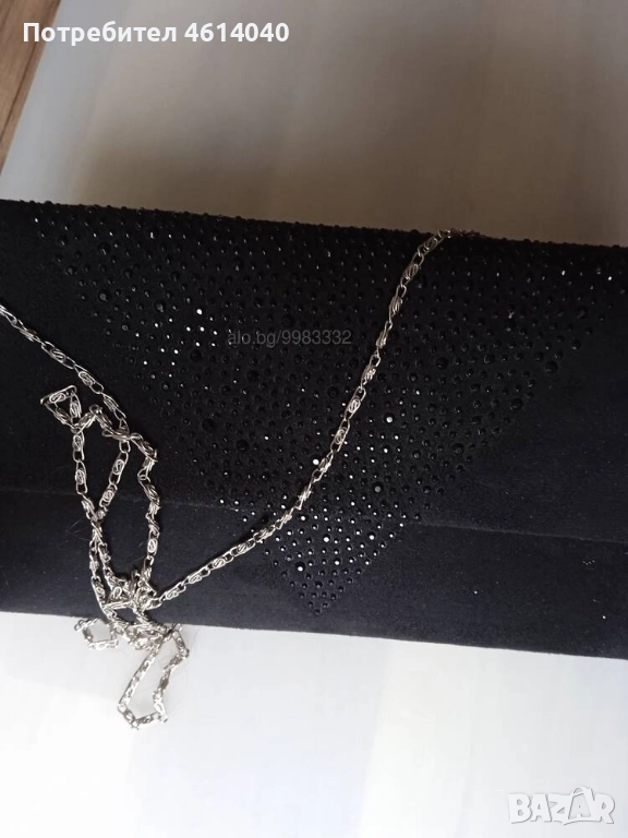 Чанта Клъч 27*16 см с верижка, снимка 1