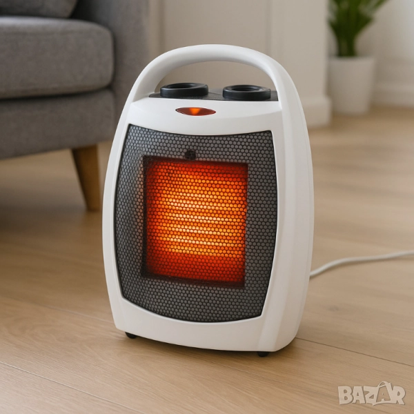 Керамична отоплителна печка с вентилатор Voltz V51970D – 1500W, снимка 1