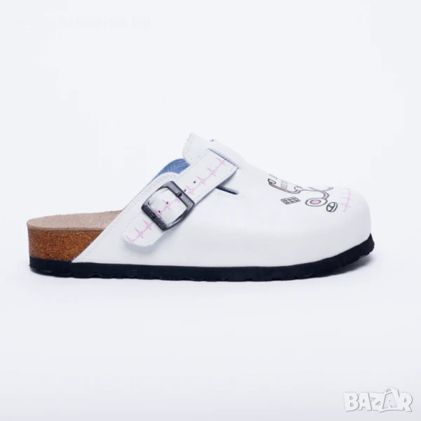 🥁 Намаление - Ортопедични чехли със стелка от естествен велур | Марка Tuasolea, снимка 1