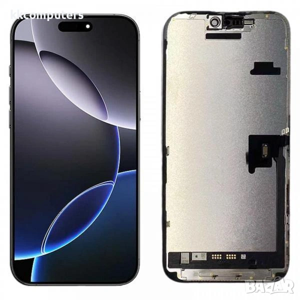 GX SOFT OLED Съвместим LCD Дисплей за iPhone 16 Pro Max 6.9 + Тъч скрийн / Черен / Баркод : 484320, снимка 1