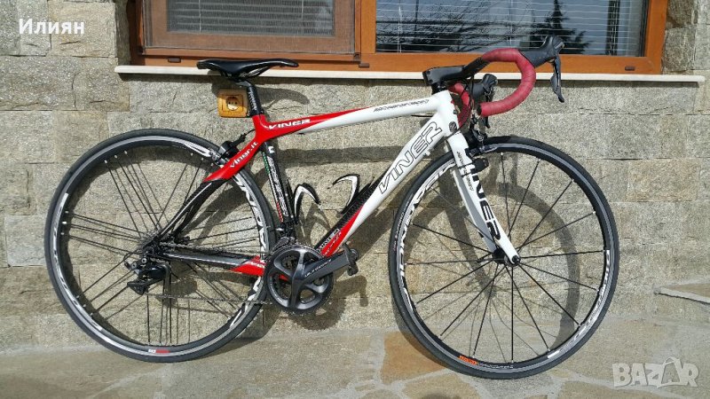 Карбонов шосеен велосипед , снимка 1