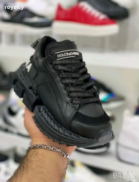 Dolce & Gabbana Черни Дамски Маратонки 36-40 Номер , снимка 1