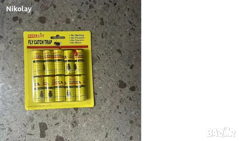 продавам лепкав капан за мухи и други  насекоми , снимка 1