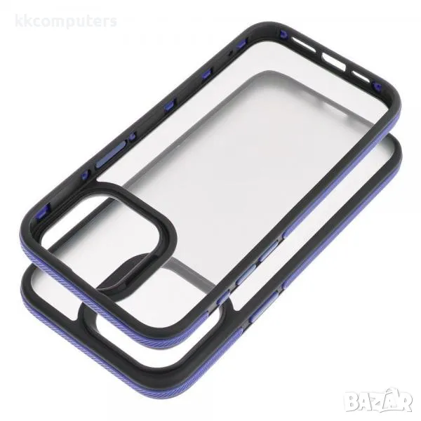 Калъф силикон Neo / Синя рамка / за Samsung A35 / A55 Баркод : 3131898, снимка 1