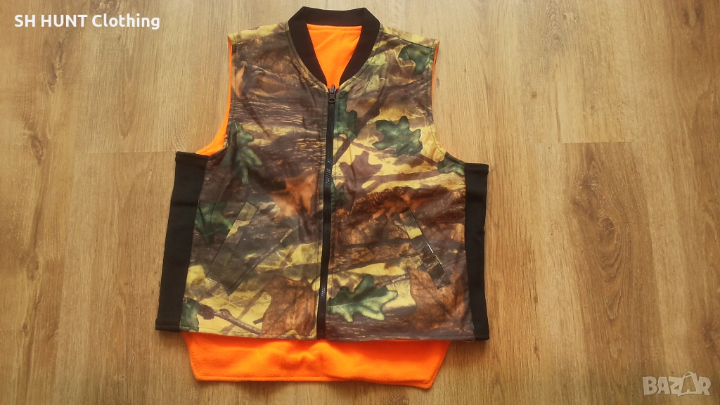 TWO FACE POLAR SIGNAL VEST размер S за лов двулицев поларен елек - 1876, снимка 1
