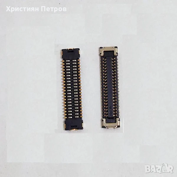 Конектор / Букса 40 pin женски на платката за Xiaomi Redmi Note 9 Pro, снимка 1