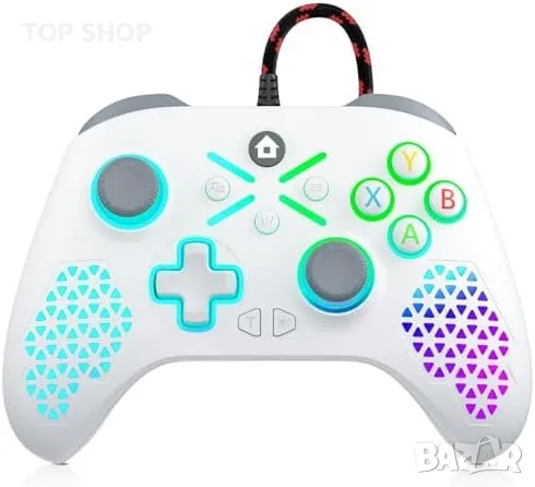 Нов Xbox/PC Гейминг Контролер, Прецизен Джойстик, Вибрация, Сподели Бутон, снимка 1