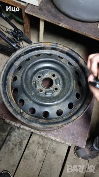 джанти Опел 15ц 4х100 ц.о.53, снимка 1