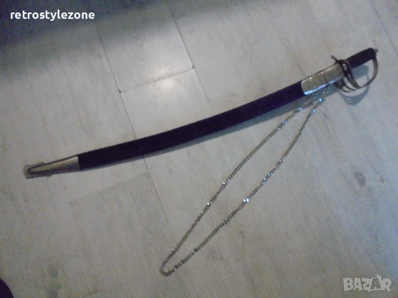 № 8104 стара индийска сабя с кания  – Ръчна изработка - Декоративна  - Колекционерска , снимка 1