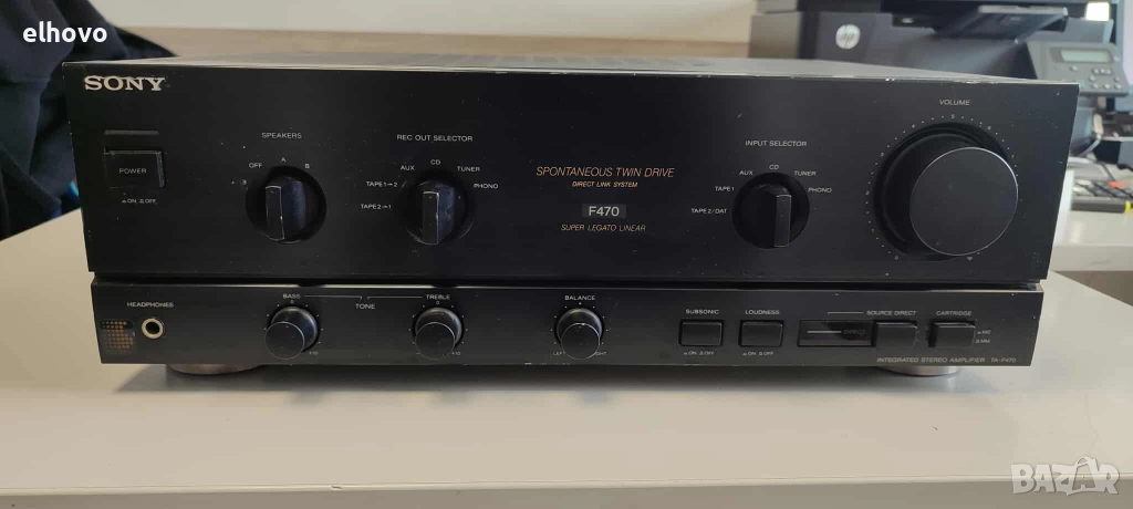 Стерео усилвател Sony TA-F470, снимка 1