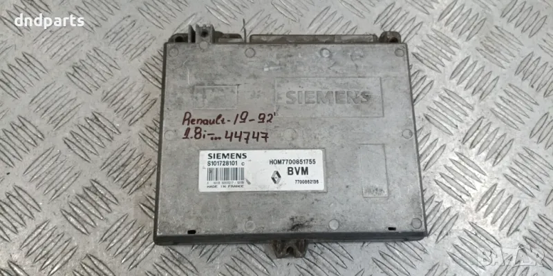 Компютър Renault 19 1.8i 1992г.	, снимка 1
