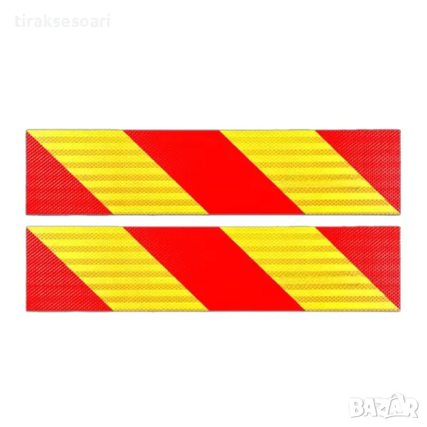 2 БРОЯ Светлоотразителни табели SOLO за камион Табели за Соло Камион, снимка 1