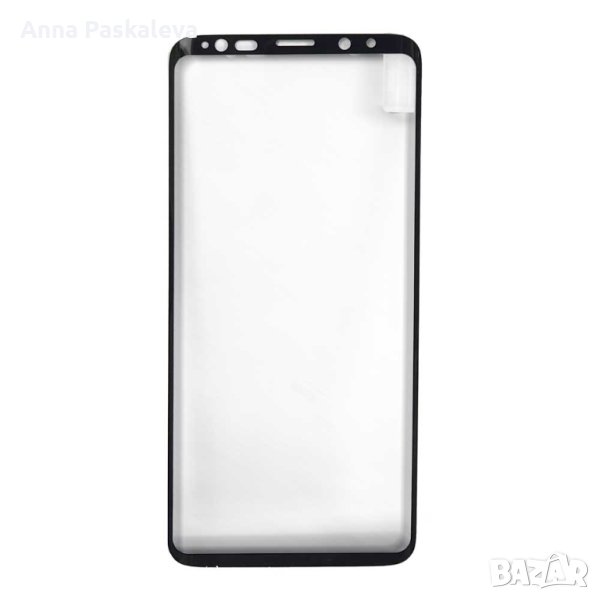 10 бр. 5D стъклен протектор Samsung Galaxy S9-PLUS-BLACK, снимка 1