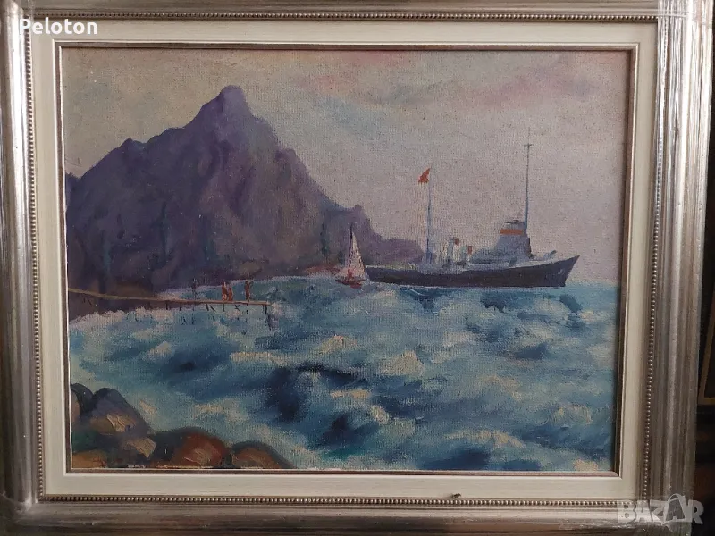 Стара картина от Български автор , снимка 1