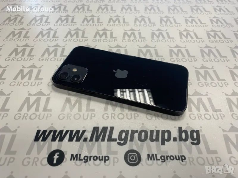 #MLgroup предлага iPhone 12 64GB Black 91%, втора употреба, снимка 1