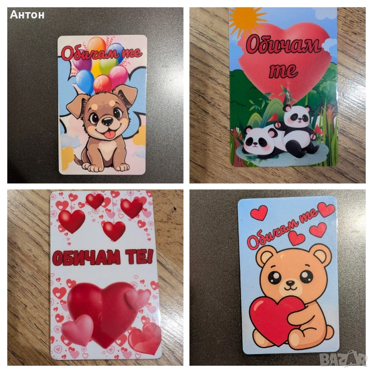 Магнит за Св. Валентин, снимка 1