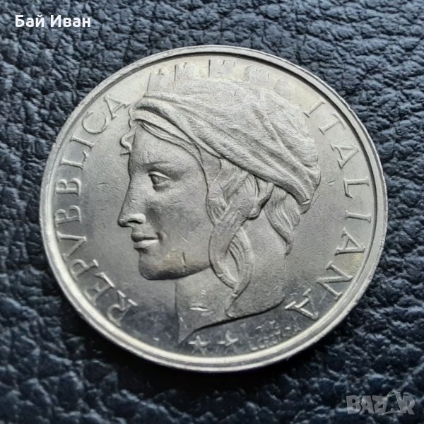 Монета 100 лири 1993 г. Италия - перфектно качеството, топ цена !, снимка 1