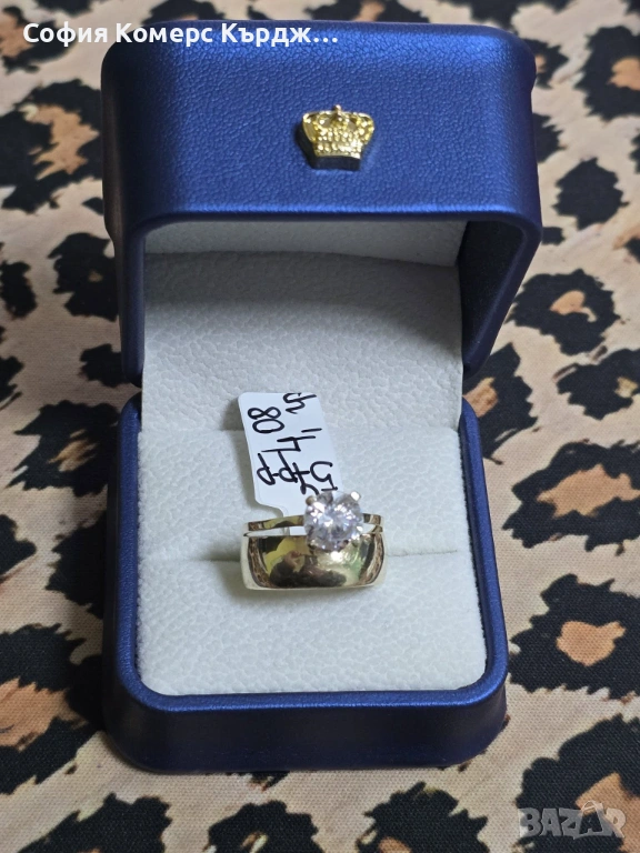 ⚠️ПРОМОЦИЯ!!!⚠️ 💍 ЗЛАТЕН ПРЪСТЕН ⚖️ 4,08 гр./14 карата 🤚57 размер, снимка 1