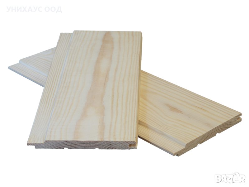 Дървена ламперия Еurostandard 12,5 х 96 х 4,0 м. (облицовка), снимка 1