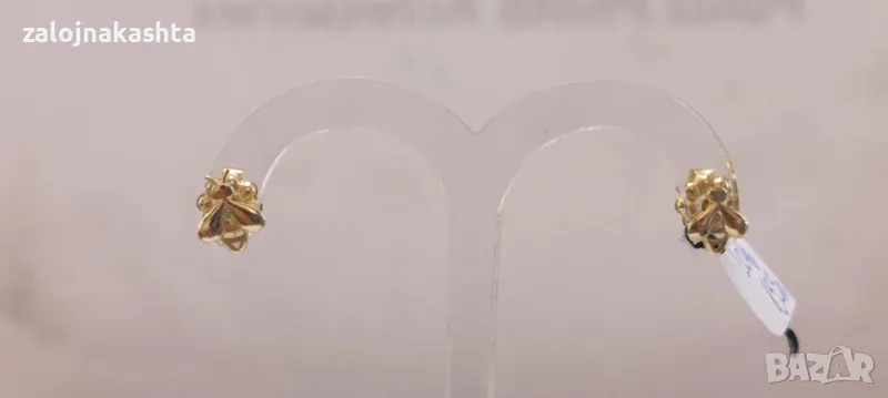 Нови Златни обеци-1,04гр/14кр, снимка 1