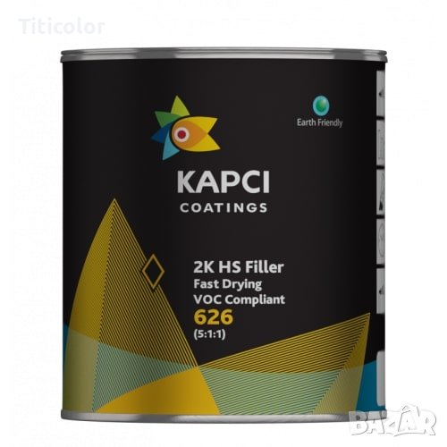 KAPCI 626 Грунд 5 към 1 Fast Dry /Black/ – 0.800л, снимка 1
