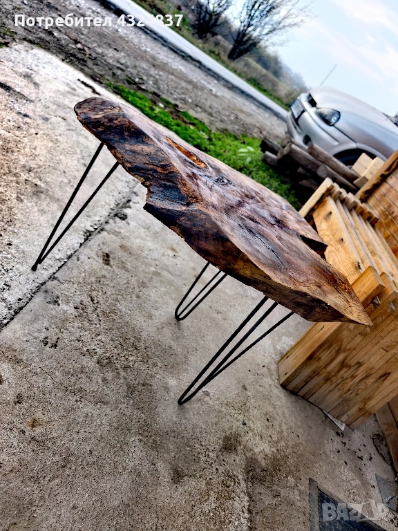 помощна масичка от орех , снимка 1