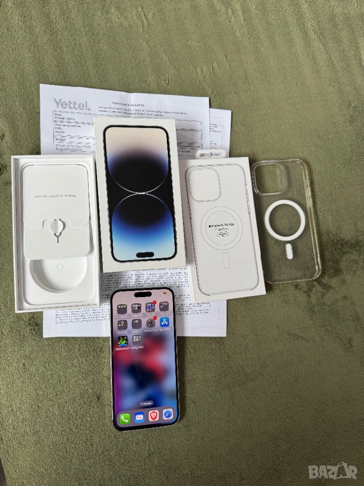 iPhone 14 Pro Max 256GB Silver от Yettel, снимка 1