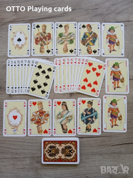 Стари карти за игра, снимка 1