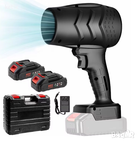 Акумулаторен въздушен турбо пистолет,1000W,150000RPM, снимка 1