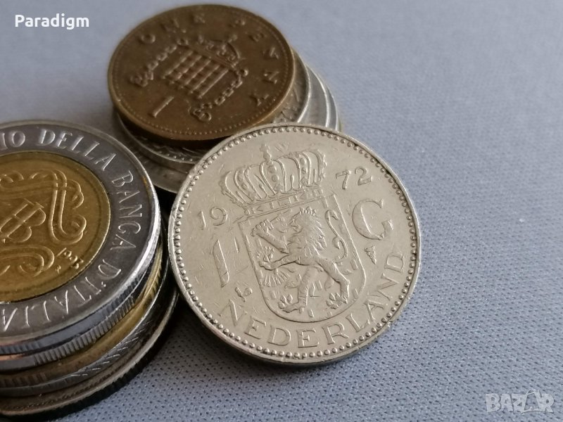 Монета - Холандия - 1 гулден | 1972г., снимка 1