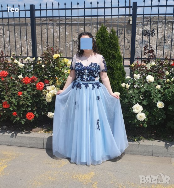 Елегантна бална рокля размер M, снимка 1