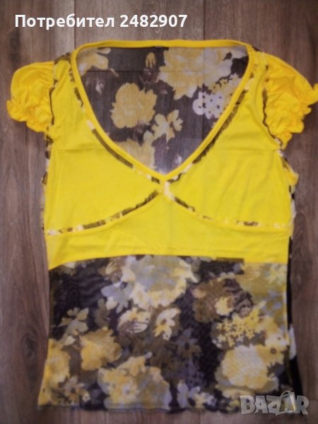 Ефектна дамска блуза - тюл, снимка 1