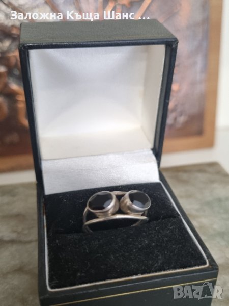 Vintage сребърен пръстен 925 проба , снимка 1