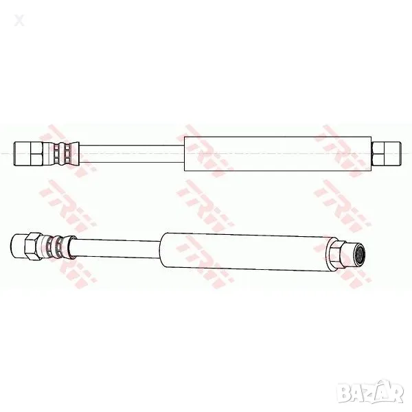02020029 RICAMBIFLEX СПИРАЧЕН МАРКУЧ AUDI 80 AUDI 90, Coupe, Cabriolet 1978-2000  OE 811611775, снимка 1