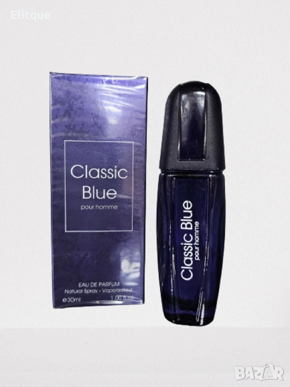 Парфюм Classic Blue Pour Homme Eau De Parfum 30ml.  , снимка 1