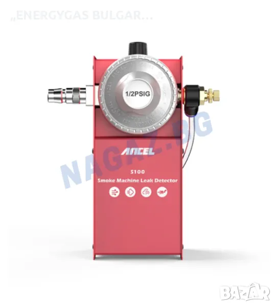 Машина за пушек(дим) /Димогенератор ANCEL S100/Тест с дим/Диагностика, снимка 1