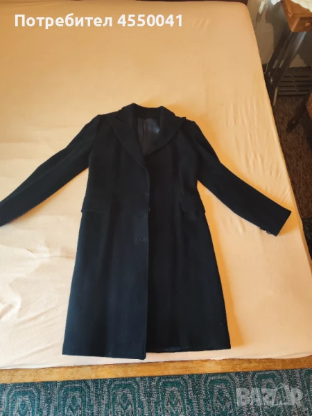 Дамско палто черен цвят, снимка 1