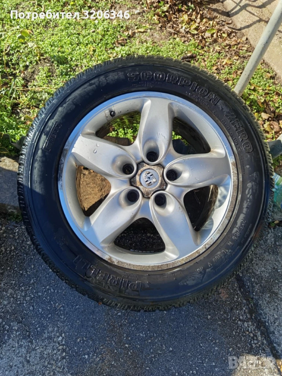 Джанти с гуми Porsche 18-ки, снимка 1