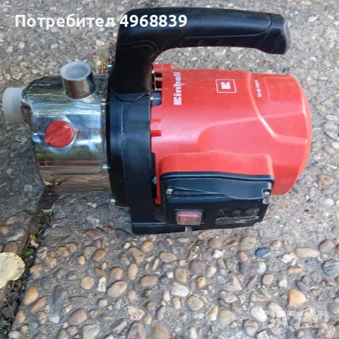 Водна помпа Einhell, снимка 3 - Напояване - 56379008