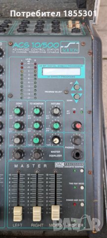 Solton Power mixer 500w , снимка 3 - Ресийвъри, усилватели, смесителни пултове - 40371290