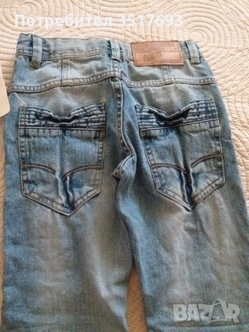 Детски дънки 128 НОВИ, снимка 4 - Детски панталони и дънки - 42208151