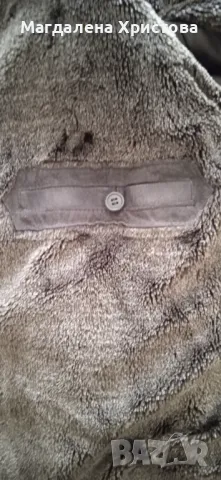 Мъжко зимно яке от естествена кожа / набук / , снимка 7 - Якета - 48433604