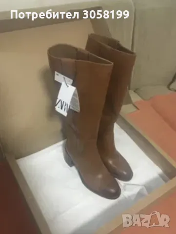 Ботуши Zara, снимка 2 - Дамски ботуши - 48472345