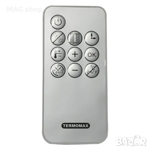 Стенна керамична печка Termomax Печка за стена + дистанционно 2000W, снимка 3 - Отоплителни печки - 48388601