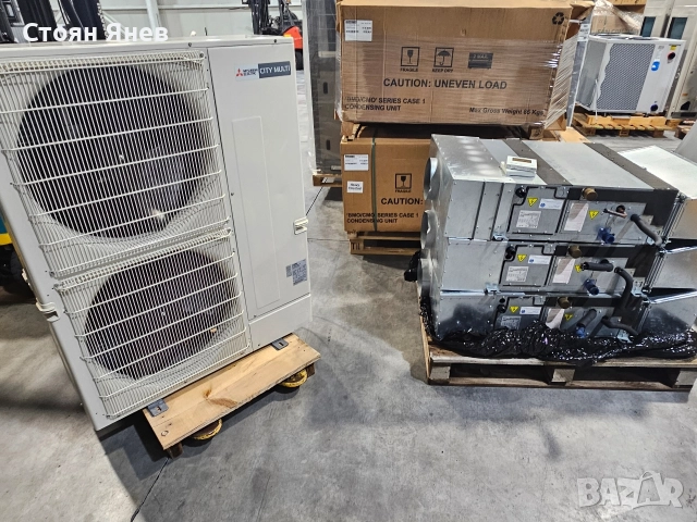 Канална климатична система с 3 вътрешни тела Mitsubishi - 14 KW - PUMY-P112VKM