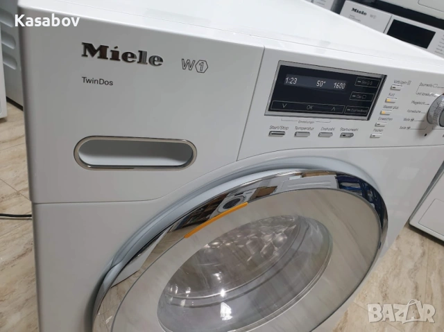Miele W1 - TwinDos - Подсветка - Пералня Миеле 12м Гаранция, снимка 2 - Перални - 53398483