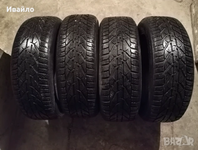 Продавам 4 броя Зимни гуми 215.55.17 на 1 сезон дот 2022 Kormoran 