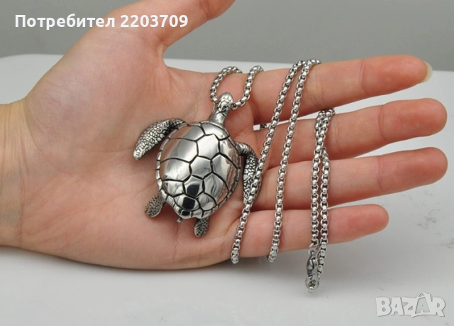 3D костенурка, снимка 6 - Колиета, медальони, синджири - 52676673