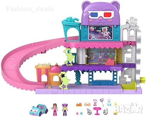 Нов комплект за игра Кукли Polly Pocket HPV39 подарък дете коледа